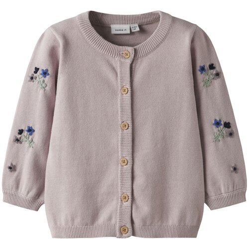 Name it jopa DR 13246466 NBFNUSSY LS KNIT CARD D vijolična 74 Slike