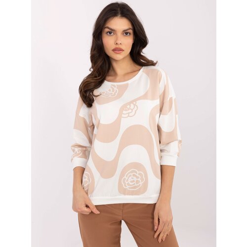 RELEVANCE Blouse-RV-BZ-A285.24-white-beige Cene