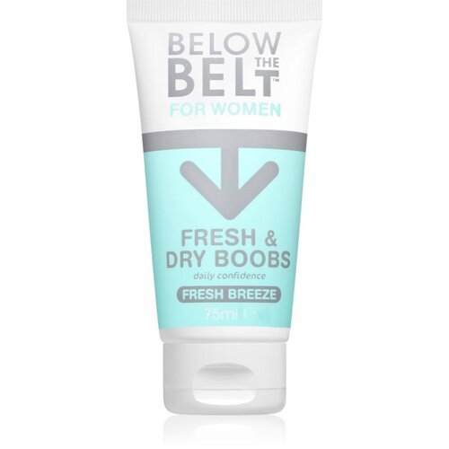 Below the Belt Grooming Fresh and Dry Boobs krema za grudi protiv znojenja i neugodnog mirisa 75 ml Cijene