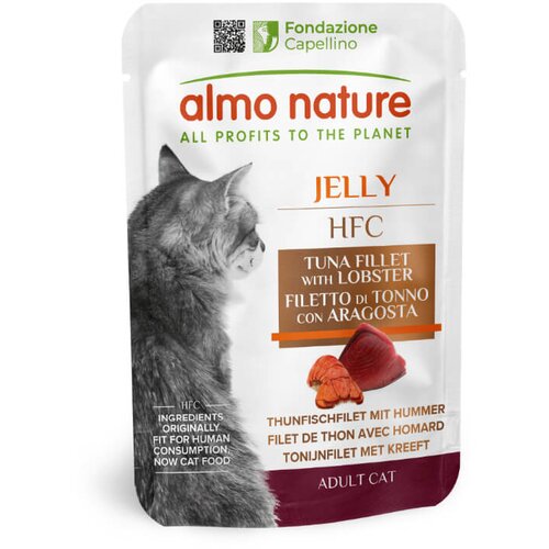 Almo Nature HFC Jelly vrečka - tunin file in jastog - 55 g 55 g Cene