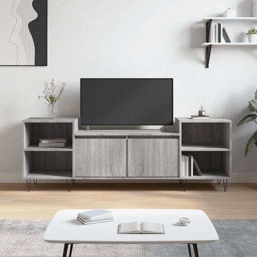 TV ormarić boja hrasta sonome 160x35x55 cm konstruirano drvo Slike