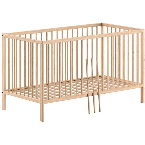 Vipack Otroška posteljica iz masivnega bora 60x120 DINO – Cene