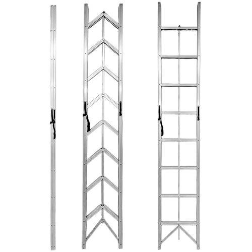  SuperStep Sklapajuće Alu Merdevine 8 Gazišta 266cm Cene