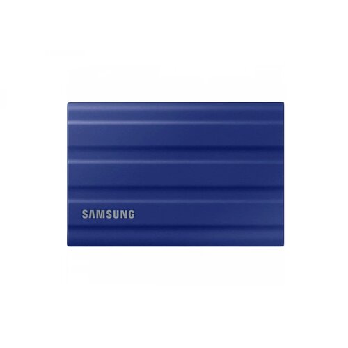 Samsung T7 Shield Ext SSD 1000 GB USB-C blue 1050/1000 MB/s 3 yrs, included USB Type C-to-C and Type C-to-A cables, Rugged storage featuring IP65 rated dust and water resistance and up to 3-meter drop resistant Slike