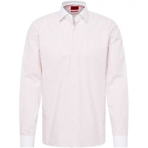 HUGO Red Košulja 'Verdon' roza / bijela