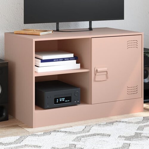  The Living Store TV omarica roza 67x39x44 cm jeklo - TV Omarica, (21508300) Cene