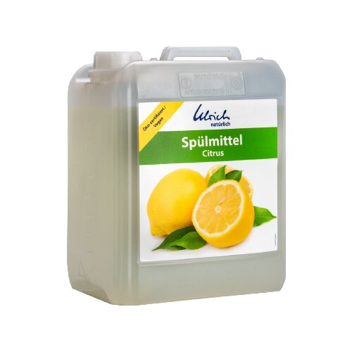 Ulrich nat&amp;uuml;rlich Detergent za pomivanje posode - Citrusi - 5 l Slike