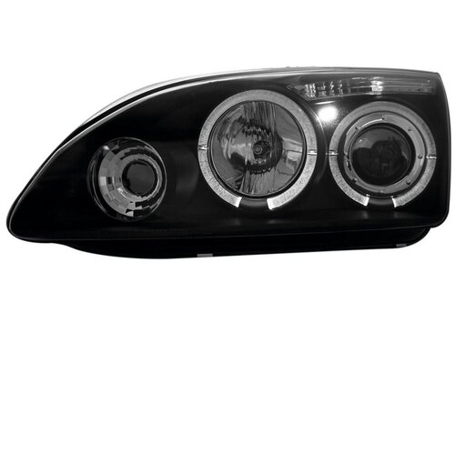 Oem Kristalni farovi Angel Eyes Ford Focus (05-08), Crni Cene