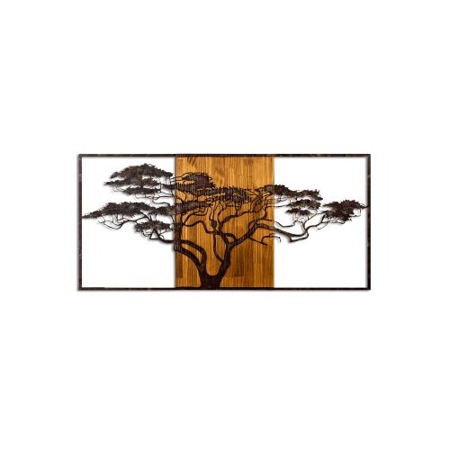 Wallity Zidna dekoracija Akacija-328-A, 147cmx70cmx3cm, Hrast Slike