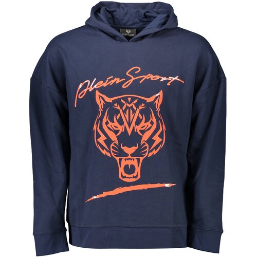 Plein Sport SWEATSHIRT WITHOUT ZIP MEN BLUE Slike