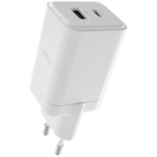 ALLITY polnilec ATC-01, 45 W, PD, QC, GaN, 1x USB-C, 1x USB-A Cene