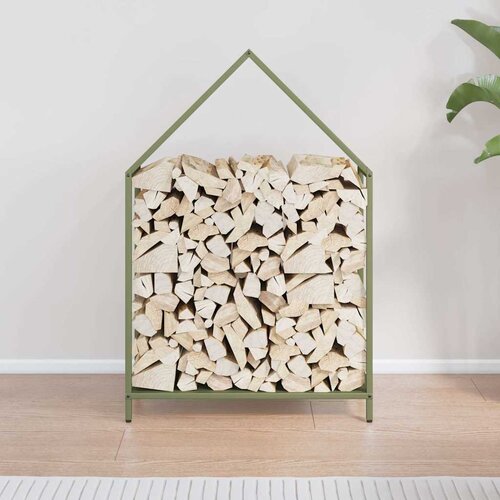  Stalak za drva 60x25x90 cm hladno valjani čelik Slike