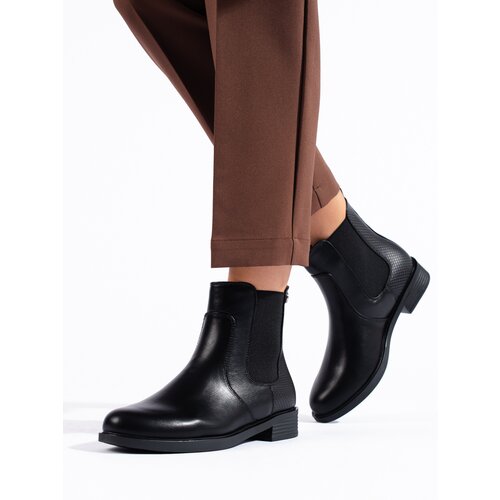 Shelvt Women's black Chelsea boots Cijene