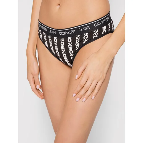 Calvin Klein Underwear Klasične spodnje hlačke 000QF5735E Črna