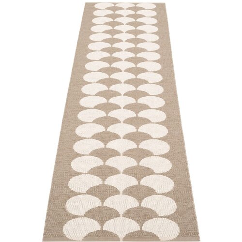 Pappelina Bež/krem unutarnja i vanjska staza 70x250 cm Poppy Potato – Cijene