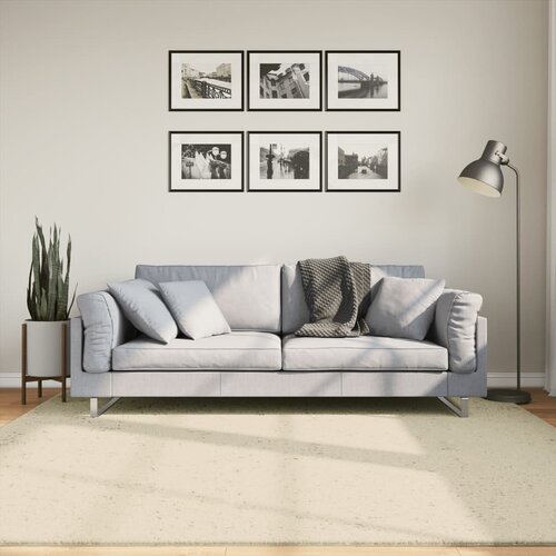vidaXL Preproga HUARTE s kratkimi vlakni mehka pralna rdeča 200x200 cm Cene