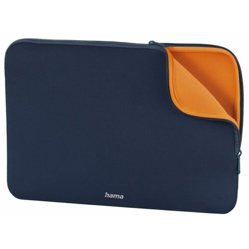 Hama neoprene (216515) plavo narandžasta futrola za laptop 15.6