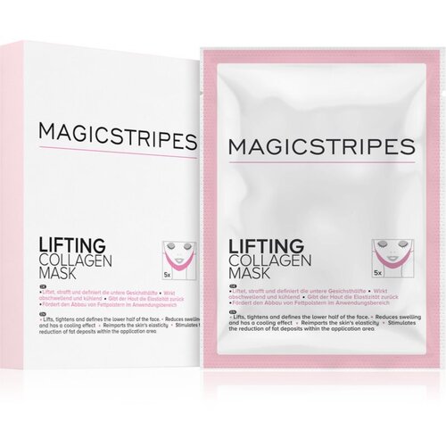 MAGICSTRIPES Lifting Collagen Mask učvr&amp;scaron;ćujuća kolagenska maska 5 kom Slike