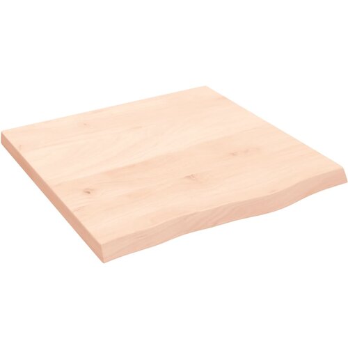 Maison Chic Stenska polica - Viseča Polica 60x60x(2-4) cm neobdelana trdna hrastovina, (21784775) Slike