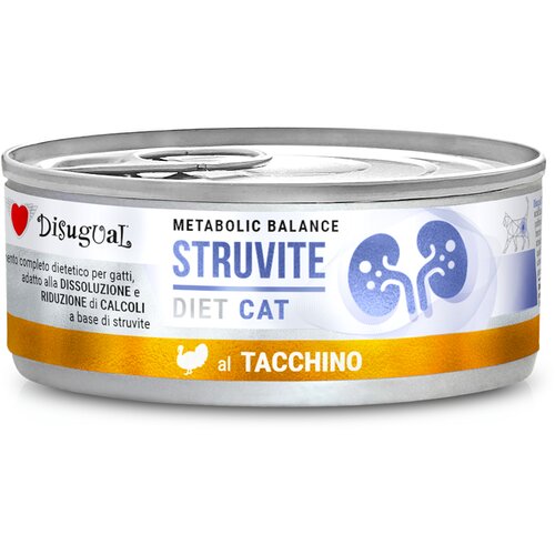  Ekonomično pakiranje Disugual Metabolic Balance Struvite Cat 24 x 85 g - Puretina Cene