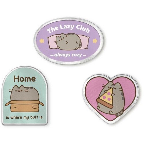Pusheen Set 3 na&amp;scaron;ivka za &amp;scaron;ivanje ili lijepljenje Slike