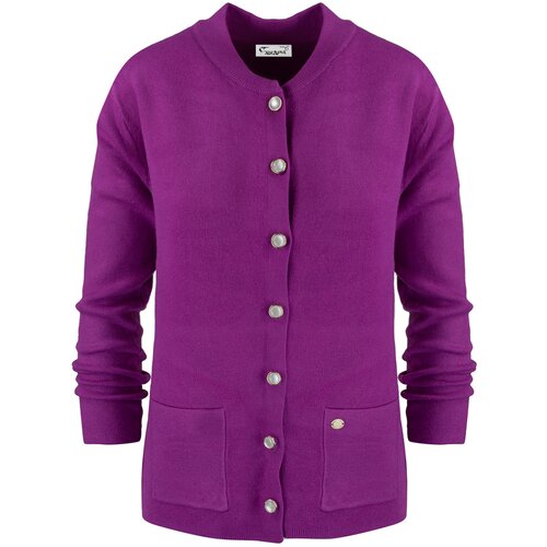 Pri Classic warm thick short cardigan sweater EMILIA decorative buttons Cijene