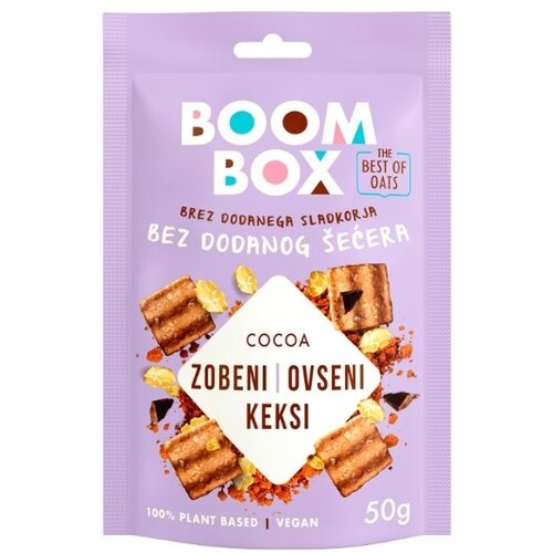 Boom box keks ovseni kakao 50G Cene