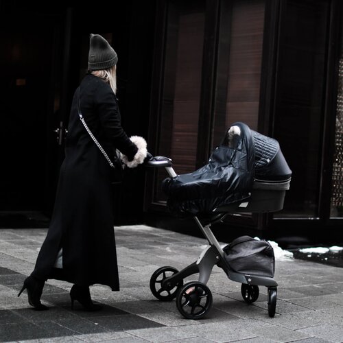 Stokke Zimska navlaka za kolica Xplory X, Crna Slike