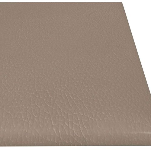  Zidna uzglavlja 12 pcs Boja cappuccina 60 x 15 cm tkanina Slike