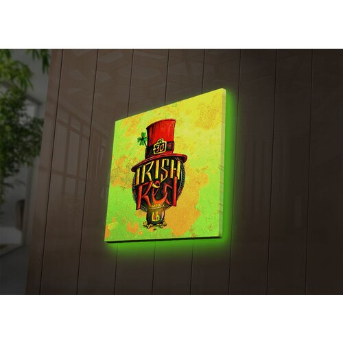 Wallity Slika sa LED osvetljenjem 2828DACT-37, 28x28 cm Cene