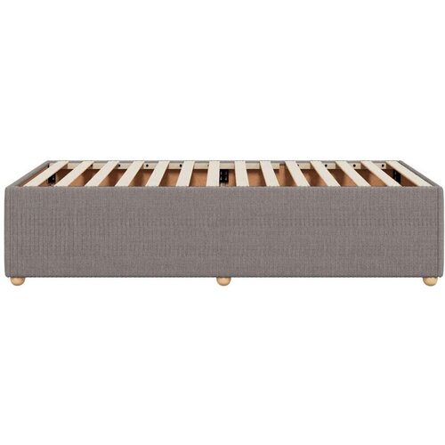 VidaXL okvir za krevet smeđesivi 80x200 cm od tkanine Slike