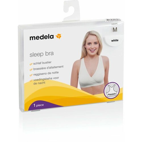 Medela - Sleep Bra grudnjak za spavanje, veličina S, beli Slike
