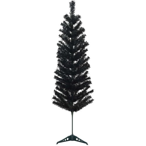  Umjetno usko božićno drvce s kuglicom 150 cm 150 LED lampica Slike