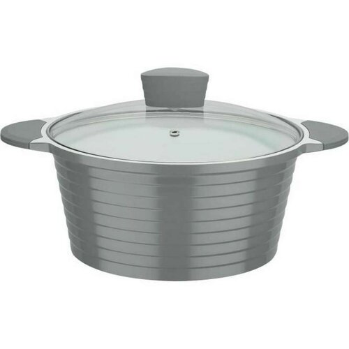  Lonac GSW Bijela Siva Keramika Lijevani aluminij 2 Dijelovi Slike