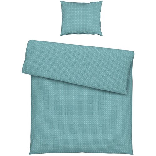 Esposa posteljnina 240/220 cm saten barve petroleja Slike