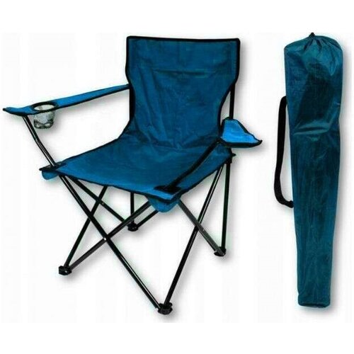  Kamp stolica 80x51x74cm plava Cene