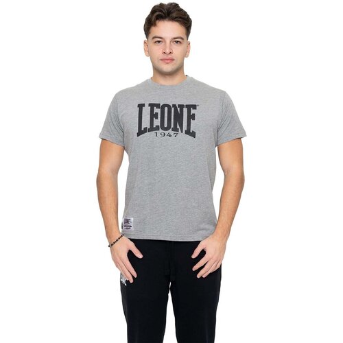 Leone 1947 Majice & Polo majice Man T-Shirt Short Sleeves Boxing Siva Cene