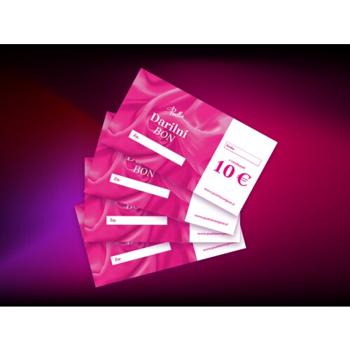  Darilni bon Puella Variant: Darilni bon 100 € Cene