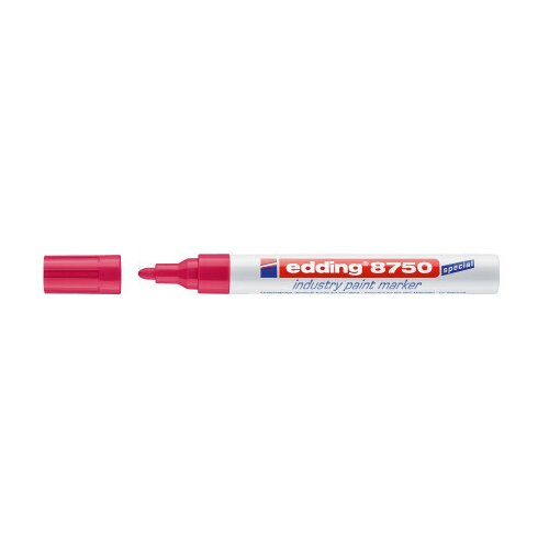 Edding industrijski paint marker E-8750 2-4mm crvena ( 08M8750D ) Slike