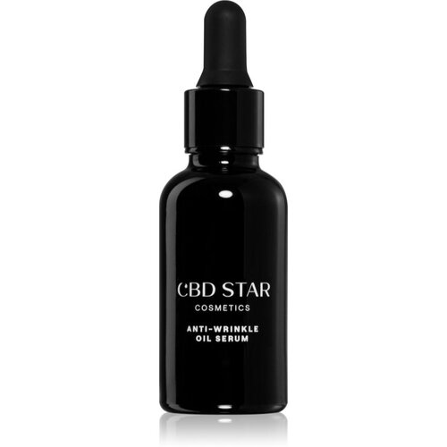 CBD Star Cosmetics ANTI WRINKLER OIL SERUM antioksidacijski uljni serum za lice 30 ml Slike