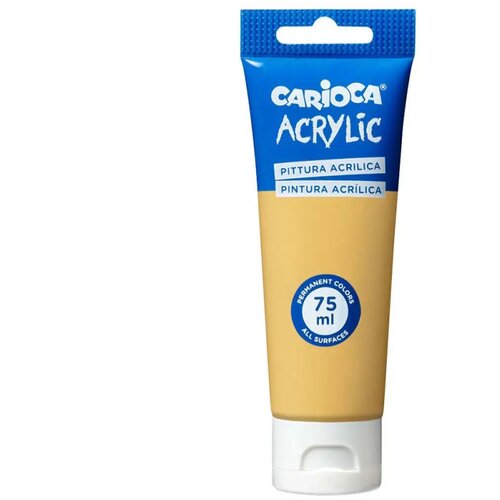 Carioca Akrilna barva 75 ml v zlati barvi - Cene