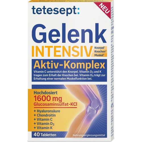 TETESEPT Aktivni kompleks za zglobove Intensiv - 40 tabl. Cene