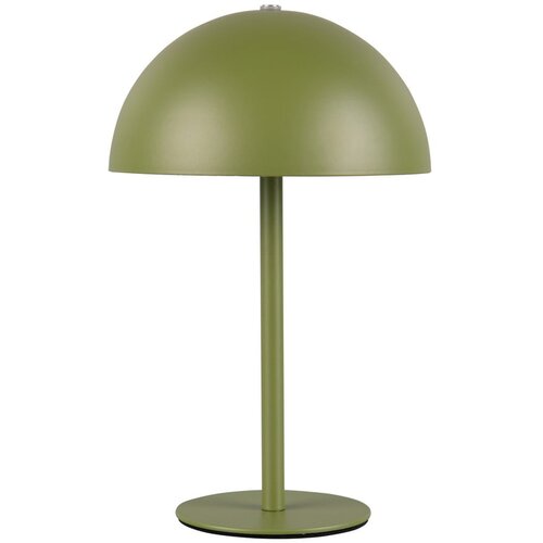  Zelena LED namizna svetilka s kovinskim senčilom (vi&amp;scaron;ina 21 cm) Munoz &amp;ndash; Slike