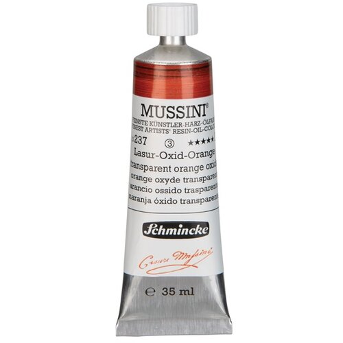SCHMINCKE Uljane boje Schmincke MUSSINI 35 ml  | 237 oxide orange transparent Cene