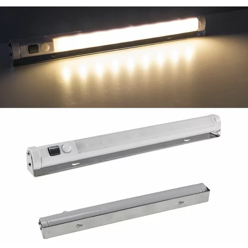 Ct LED baterijska svetilka s senzorjem gibanja 9 SMD LED 80lm toplo bela svetloba