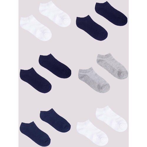 Yoclub Kids's Ankle Thin Socks Basic Colours 6-Pack P1 Slike