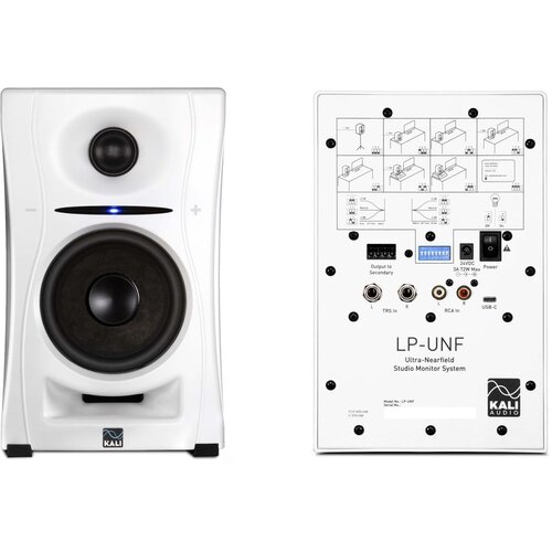 Kali Audio LP-UNF-WH - a pair of Bluetooth monitor speakers (white) Cene