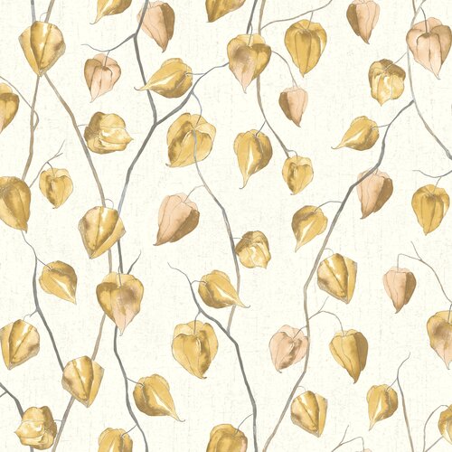 Casadeco Tapeta Ginkgo Lanternes 5 boja Slike