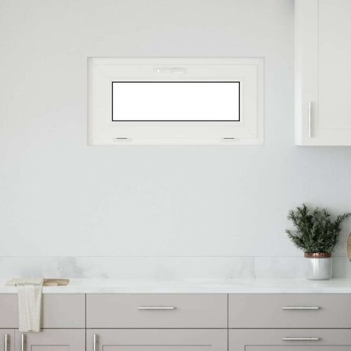  Prozor za podrum RISOR 80 x 40 cm PVC i staklo Bijela - Bijela 80 x 40 cm s trostrukim staklenjem Cene
