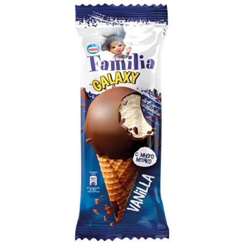 Familia Sladoled Hit vanila kornet 114ml Cene